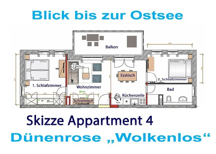 Duenenrose Wolkenlos * Börgerende-Rethwisch